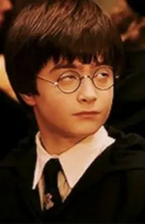 ❤ Harry Potter Harry Potter, Daniel Radcliffe, magia, mago, película, cine telegram sticker