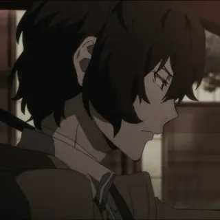 🪙 Dazai Osamu Bungou Stray Dogs Anime, Dazai Osamu, Bungou Stray Dogs, Nhân vật, Nghệ thuật telegram sticker