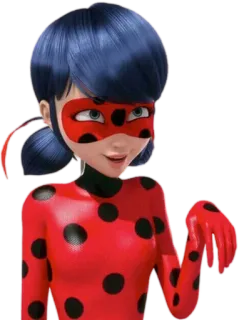 🐞 Ladybug Miraculous: Tales of Ladybug & Cat Noir 瓢虫, 瓢虫少女, 瓢虫雷迪, 卡通, 超级英雄 whatsapp sticker
