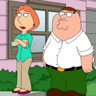 ▪️ Peter Griffin Family Guy 만화, 애니메이션, 가족, 시트콤, 코미디 telegram sticker