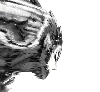 💫 Boros One Punch Man Anime, Schurk, Alien, Krachtig, One Punch Man, Boros telegram sticker