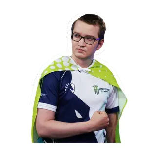 💪 Esports, Gamer, Jugador profesional, Videojuego, Team Liquid whatsapp sticker