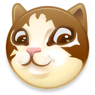 🦇 chat, chaton, animal, animal de compagnie, dessin animé telegram sticker
