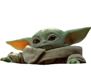 😐 Grogu The Mandalorian Grogu, Baby Yoda, The Mandalorian, Star Wars, Lucu, Hijau, Kartun, Fiksi Ilmiah telegram sticker