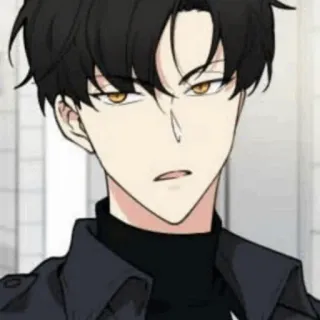 🎗 アニメ, 漫画, キャラクター, 男, アート, イラスト telegram sticker