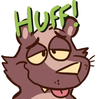 The Huff Pack by Cam telegram stickers