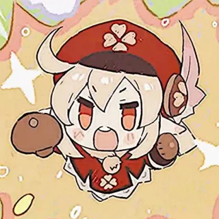 🦋 Klee Genshin Impact คลี, genshin impact, เกม, ตัวละคร, อนิเมะ telegram sticker