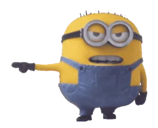 🍋 Minion Despicable Me มินเนี่ยน, มิสเตอร์แสบ ร้ายเกินพิกัด, การ์ตูน, ตัวละคร telegram sticker