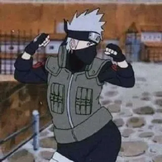 🎌 Kakashi Hatake Naruto Kakashi, Naruto, anime, manga, cartoon, ninja telegram sticker