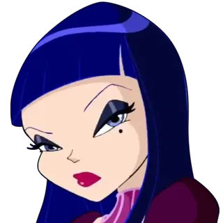 😑 Musa Winx Club kreskówka, wróżka, magia, Winx Club telegram sticker