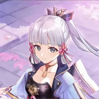 🌸 Kamisato Ayaka Genshin Impact Anime, Videogioco, Personaggio, Genshin Impact, Kamisato Ayaka telegram sticker
