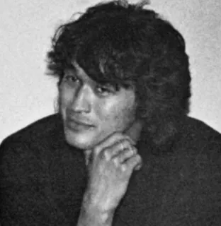 😊 Viktor Tsoi chanteur, rock russe, Kino, Union Soviétique, musique telegram sticker