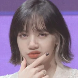 🌼 Lisa K-pop, Певица, Айдол, Женщина, Девушка, Лиса, Blackpink telegram sticker