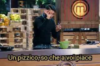 😋 Un pizzico, so che a voi piace telegram sticker