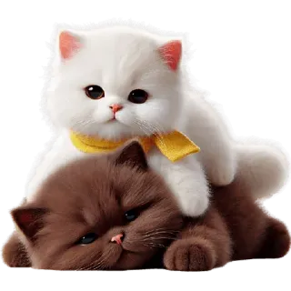 Кошачья любовь @Nyasticks2 telegram stickers