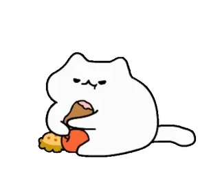 😋 mofumofu cat telegram sticker