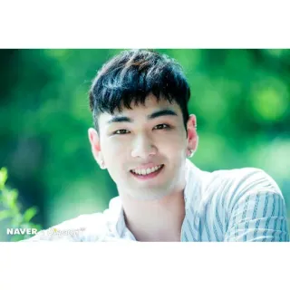 😃 NAVER homem, sorrindo, retrato, coreano, Naver telegram sticker