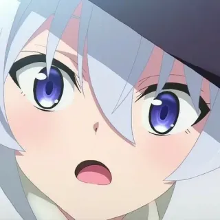 🍃 anime, manga, cartoon, girl, cute, face, character, animation telegram sticker
