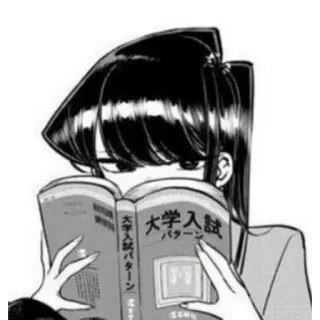 komi san whatsapp stickers