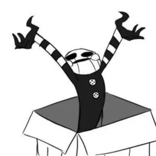 🤷‍♀️ Puppet Five Nights at Freddy's pop, five nights at freddy's, animatronic, horror, personage, doos telegram sticker