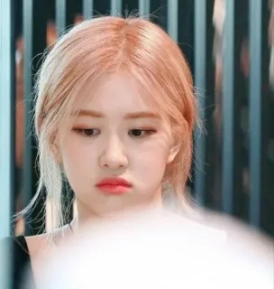 📎 Rose Rosé, Blackpink, cantora, K-pop telegram sticker