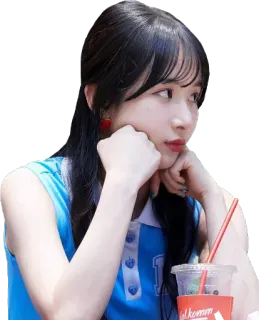 🙄 girl, woman, portrait, person, korean, asian, beauty telegram sticker