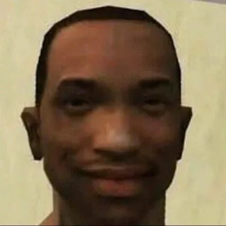 🙂 CJ Grand Theft Auto: San Andreas CJ, Grand Theft Auto, San Andreas, Videogame, Personage telegram sticker