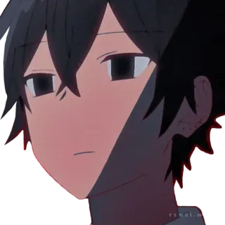 😑 rxmal.m Anime, Cartoon, Porträt, Figur telegram sticker
