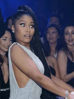 💫 Nicki Minaj nicki minaj, celebridad, mujer, cantante, rapera, cultura pop whatsapp sticker