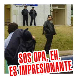 😦 SOS OPA, EH. ES IMPRESIONANTE whatsapp sticker