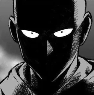 🧐 Saitama One-Punch Man Saitama, One-Punch Man, anime, held, manga, kaal telegram sticker