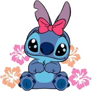 😁 Stitch น่ารัก, การ์ตูน, ดิสนีย์, สติทช์, ลิโล่ แอนด์ สติทช์, เอเลี่ยน telegram sticker