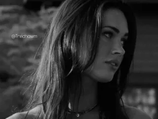 🗞 @Trvichawm Megan Fox, actress, portrait, woman, celebrity telegram sticker