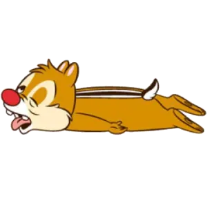 😓 Chip chip, ardilla listada, disney, dibujos animados, animal, divertido telegram sticker