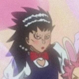 😘 anime, character, illustration telegram sticker