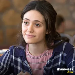 🙃 Emmy Rossum Shameless Showtime, Emmy Rossum, Serie TV, Actriz, Shameless telegram sticker