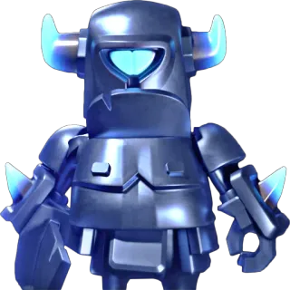 😐 Mini P.E.K.K.A Clash Royale Видеоигра, Персонаж, Мини ПЕККА, Clash Royale, Мобильная игра telegram sticker