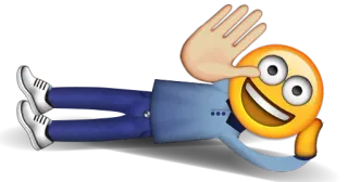 👋 Emoji, Personaje, Dibujo animado telegram sticker