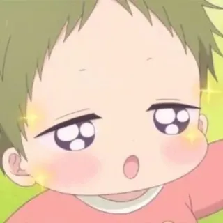 😍 Anime, Em bé, Dễ thương, Phim hoạt hình, Kawaii telegram sticker