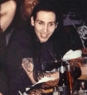 😂 Marilyn Manson Marilyn Manson, Musiker, Promi, Gothic, Porträt telegram sticker