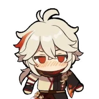🥡 Kaedehara Kazuha Genshin Impact kazuha, anime, spiel, genshin impact, wind telegram sticker