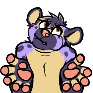🙄 hyena telegram sticker
