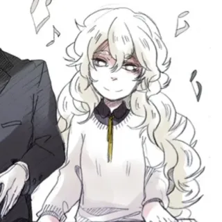 🩹 anime, piano, music, character, art telegram sticker