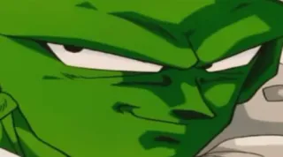 😏 Piccolo Dragon Ball Piccolo, Dragon Ball, anime, manga, character, green telegram sticker
