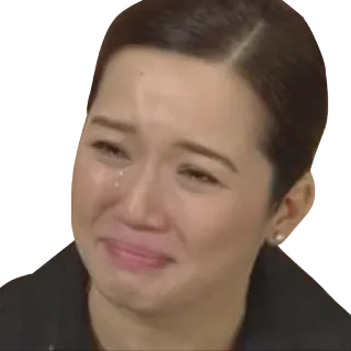😭 phụ nữ, khóc, buồn, nước mắt, cảm xúc, chân dung telegram sticker