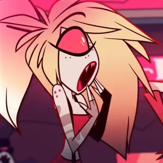 🌟 Charlie Morningstar Hazbin Hotel 악마, 찰리, 호텔, Hazbin, 만화 telegram sticker