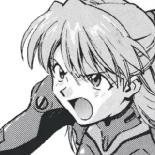 😡 Asuka Langley Sohryu Neon Genesis Evangelion Anime, Manga, Personnage, Eva, Evangelion telegram sticker