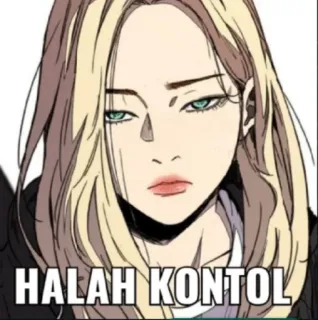 🗿 HALAH KONTOL telegram sticker