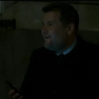 〰 James Corden Джеймс Корден, актер, знаменитость, комик, ведущий ток-шоу whatsapp sticker