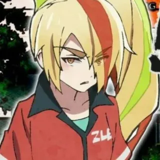 ❓ Junko Konno Zombie Land Saga Аниме, Зомби, Айдол, Девушка, Мультфильм telegram sticker